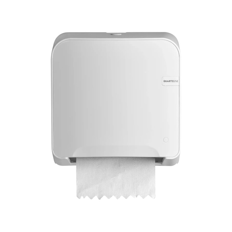 MTS - Handdoekroldispenser Mini Matic Autocut - Quartz Line - Wit - 1stk